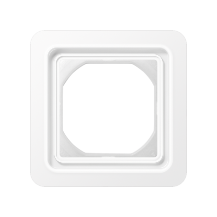 CD681WUWW Рамка 90?90 мм, в комплекте с уплотнительной мембраной для установки изделий серии WU 600; белая