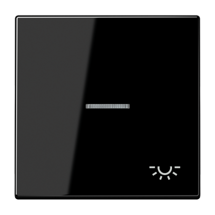 LS990KO5LSW Клавиша для выключателя с подсветкой; черная