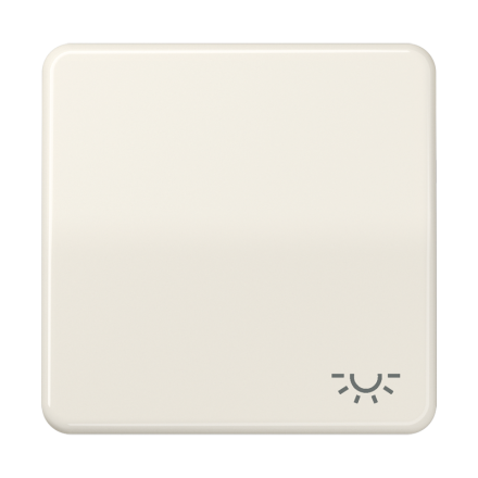 CD590BFL Клавиша ударопрочная с символом освещение; слоновая кость