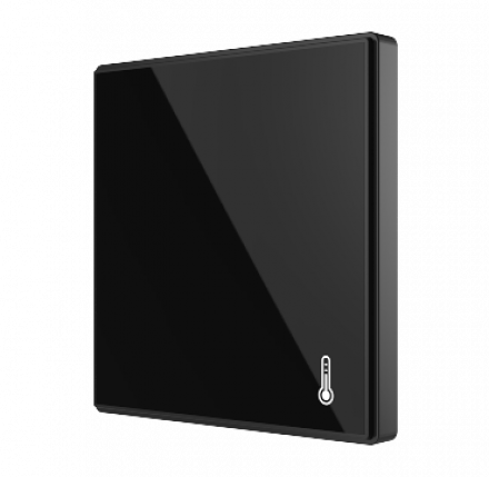 Датчик температуры NTC SQ-AmbienT, дизайн в стиле Square TMD, цвет черный