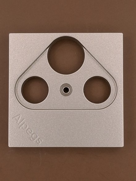 A561PLSATCH A 500, Крышка для TV+FM+SAT розетки, шампань