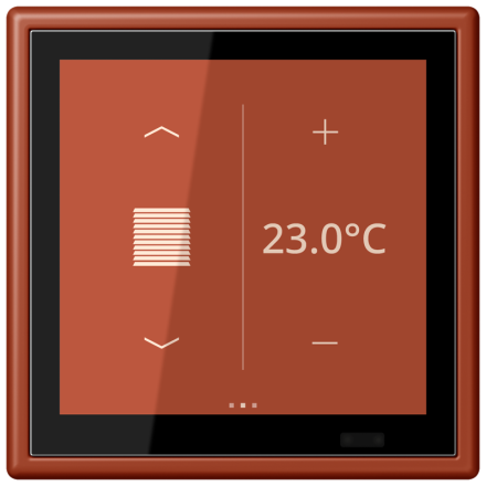 KNX комнатный контроллер LS TOUCH, LC 459 D1 S232