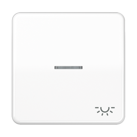 CD590KO5LWW Клавиша с окошком и символом освещение для выключателей с подсветкой; белая