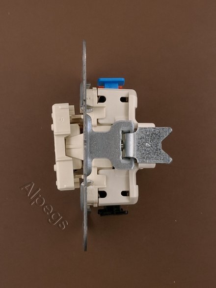 505KOU5 Выключатель 10AX 250V  контрольный сдвоенный с двумя лампочками