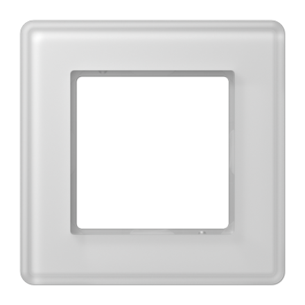 A VIVA Рамка 1-ная, стекло белый, Jung AV581GLMWW