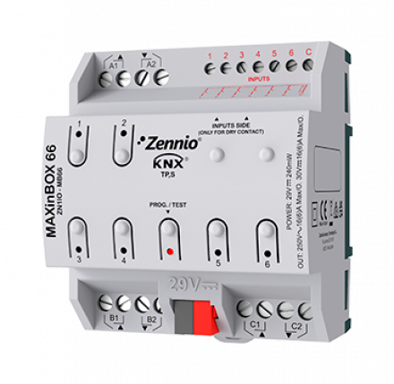 Универсальный модуль ввода-вывода KNX MAXinBOX66