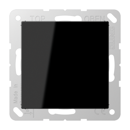 A594-0SW Крышка без отвертстий, черный