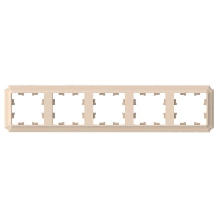 5-постовая РАМКА, цвет ПЕСОЧНЫЙ, AtlasDesign Antique, ATN101205