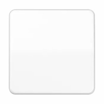 CD594-0PLWW Крышка без отверстий без каркаса для произвольных вырезов; белая
