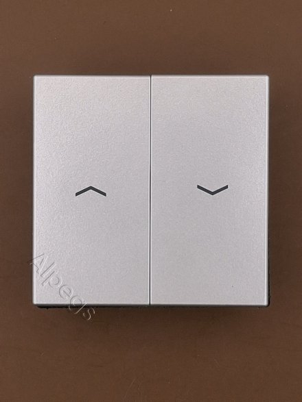 A595PAL Клавиша для жалюзи выключателя; алюминий