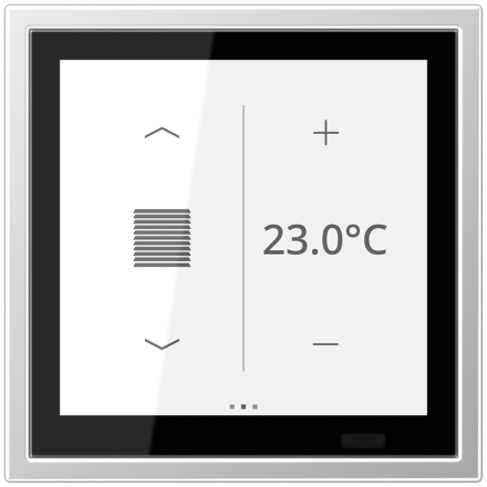 KNX комнатный контроллер LS TOUCH, LSZ AL 459 BF D1 S