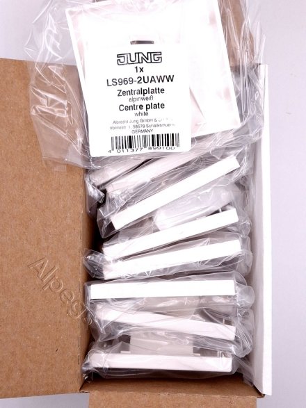 LS969-2UAWW Крышка для двойной телефонной и компьютерной розетки UAE; белая