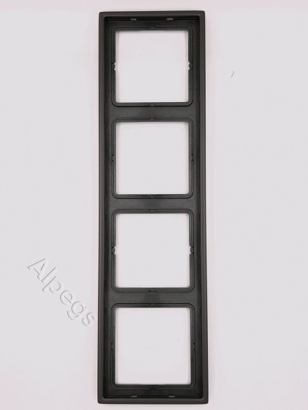 LSmetal Рамка 4-ная , dark, AL2984D