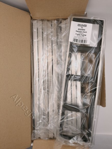 LSmetal Рамка 4-ная , стальн. ES2984