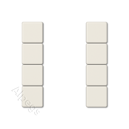 A504TSA комплект накладок 4гр слоновая кость
