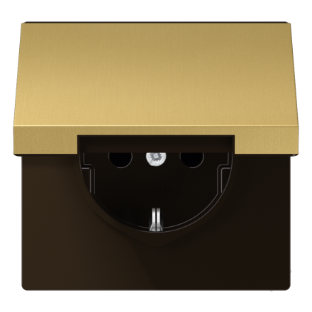 ME1520KLC Штепсельная розетка SCHUKO 16A 250V  с крышкой