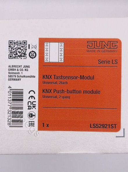 Кнопочный модуль F50 универсальный, 2 группы, в комплекте с LS50NA, LS990 LS52921ST