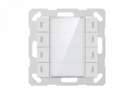 GVS KNX Push Button Sensor, 4-gang, 55mm (Matt Finish) CHPLE-08/02.2.00