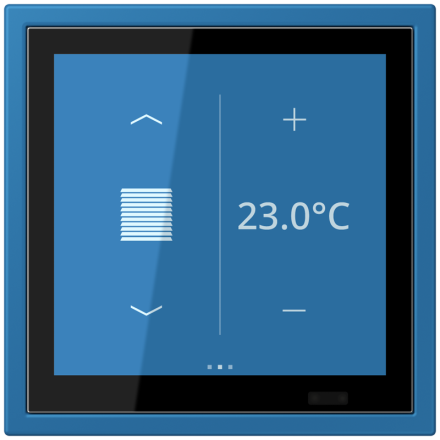 KNX комнатный контроллер LS TOUCH, LCZ 459 BFD1S211