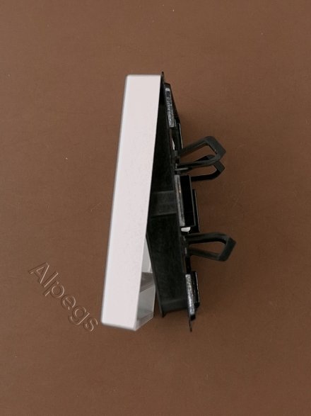 A590AL Клавиша для выключателя и кнопки; алюминий