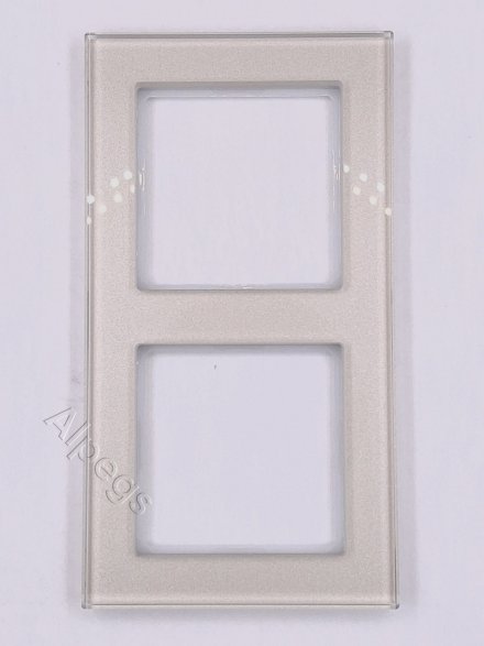 AC582GLCH A creation, Рамка 2поста, стекло шампань