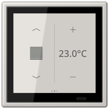 KNX комнатный контроллер LS TOUCH, LS 459 D1 S LG