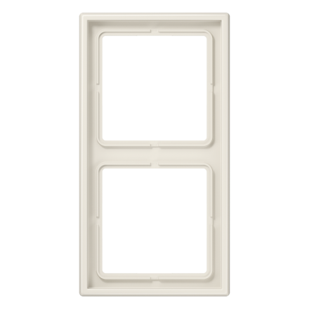 LS982W Рамка 2-кратная; слоновая кость