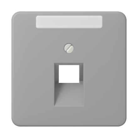 CD569-1NAUAGR Крышка для ординарной телефонной и компютерной розетки  UAE; серая