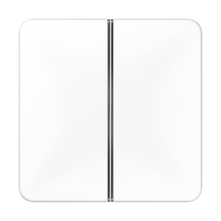 CD402TSAWW 2-клавишная накладка для пульта КNX, белая, для серии СD