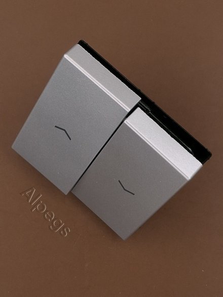 A595PAL Клавиша для жалюзи выключателя; алюминий