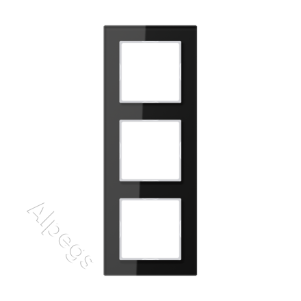 AC583GLSW Рамка 3-кратная; черная