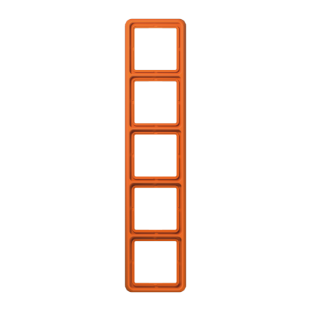 CD585WUO Рамка для вертикальной и горизонтальной установки ударопрочная, 5-кратная; оранжевая