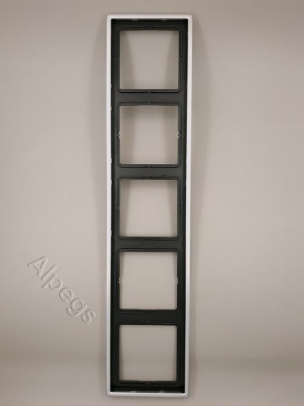 LSmetal Рамка 5-ная, алюм. AL2985