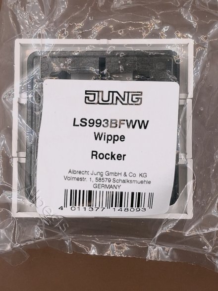 клавиша для 3-клавишного выключателя LS993BFWW