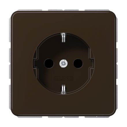 CD1520BFBR Штепсельная розетка SCHUKO 16A 250V ; коричневая