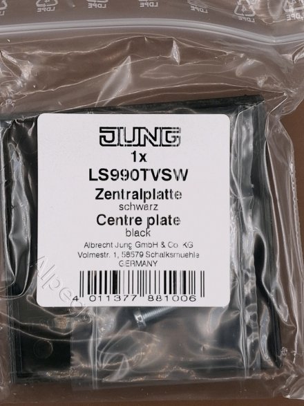 LS990TVSW Крышка для телевизионной розетки; черная