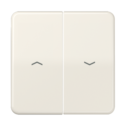 CD595P Клавиши для выключателя управления жалюзи 509VU и кнопки 539VU; слоновая кость