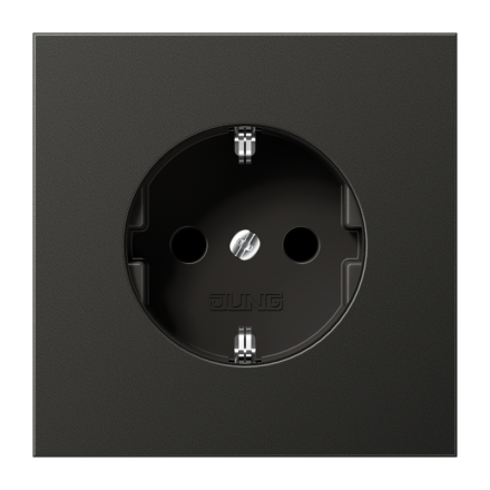 AL1520KIAN Штепсельная розетка SCHUKO 16A 250V  с защитой от детей; антрацит