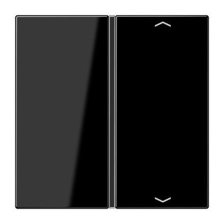 LS401TSAPSW Клавиша для сенсорного модуля KNX, одиночная, черная