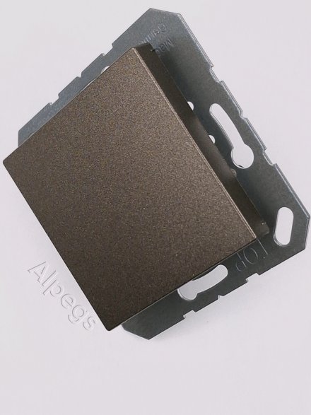 A594-0MO A 500, Заглушка без отверстий с несущим каркасом для произвольных вырезов, мокко