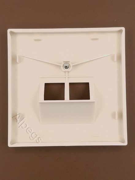 LS969-2UA Крышка для двойной телефонной и компьютерной розетки UAE; слоновая кость