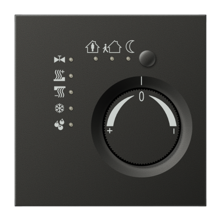 AL2178TSAN KNX-регулятор с ручкой для установки температуры; антрацит