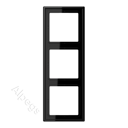 LS983SW Рамка 3-кратная; черная