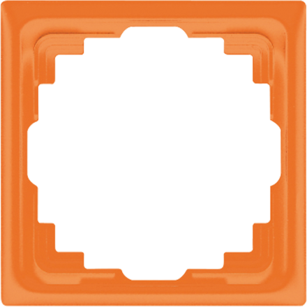 CD581KO Рамка для инсталляции в кабельных каналах, однократная; оранжевая